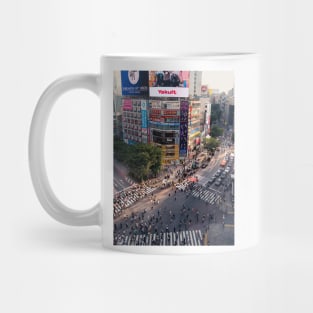 Shibuya Crossing at Dusk Mug